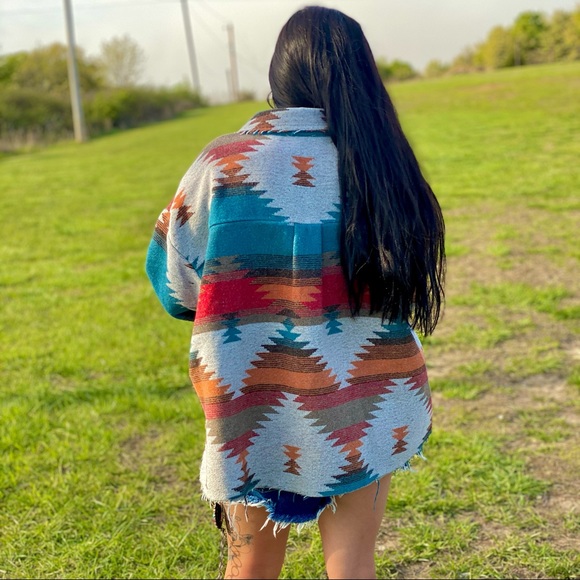 Aztec Button Up - Picture 10 of 13